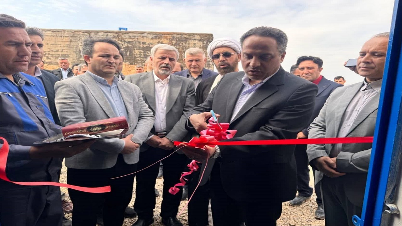 بهره برداری از مخزن 2 هزار مترمکعبی آب در صوفیان آذربایجان شرقی