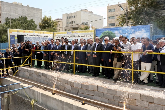 آیین عملیات اجرایی حفاری مکانیزه و ساخت تونل خط 4 مترو شیراز