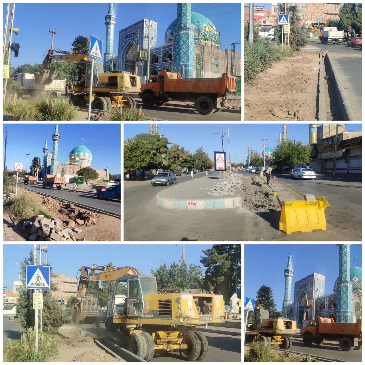 وعده توسعه معبر در منطقه گردشگری بی بی شطیطه نیشابور محقق شد