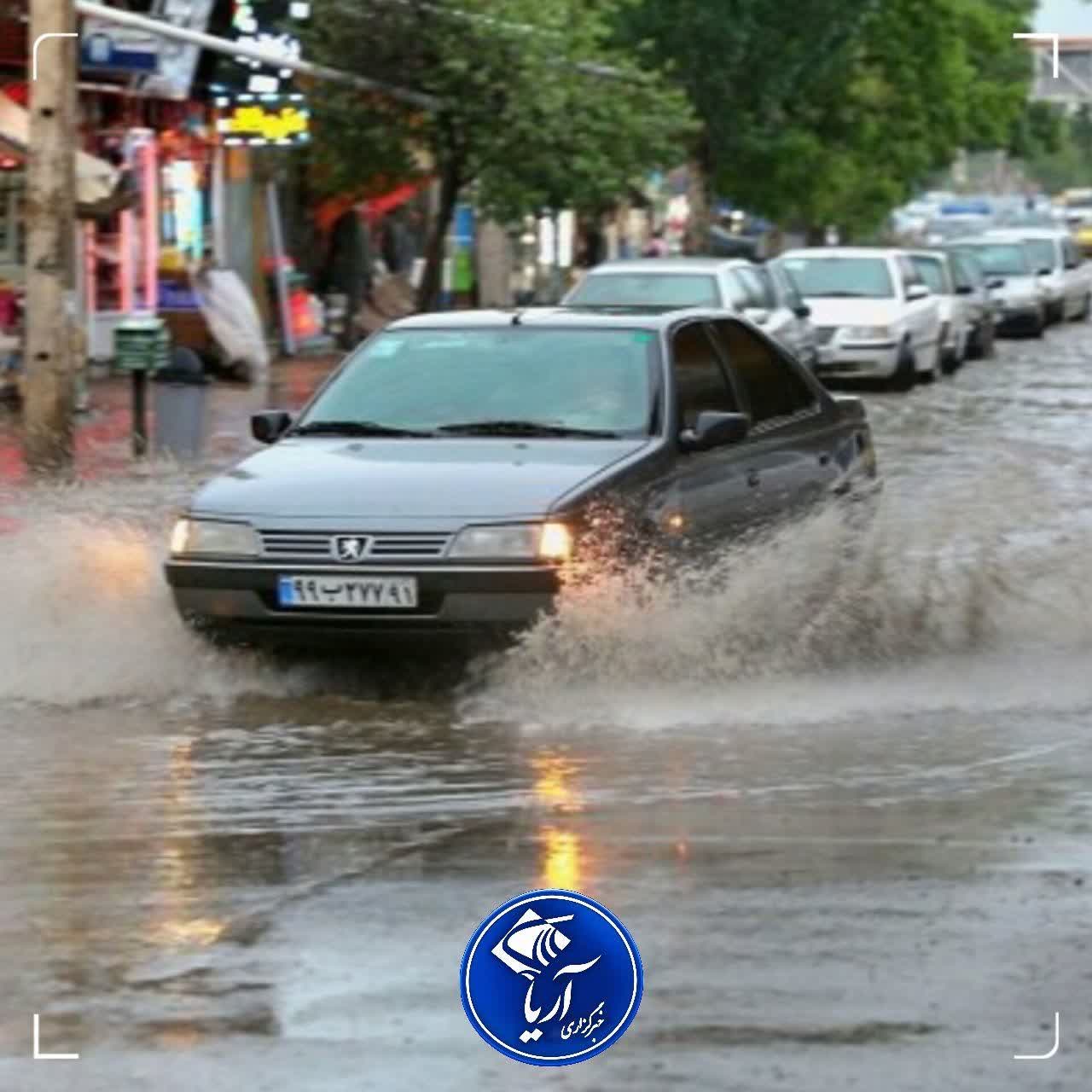 سامانۀ بارشی جدید از بعدازظهر شنبه وارد مازندران می‌شود