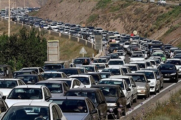 ترافیک سنگین در محورهای شمالی و غرب استان تهران