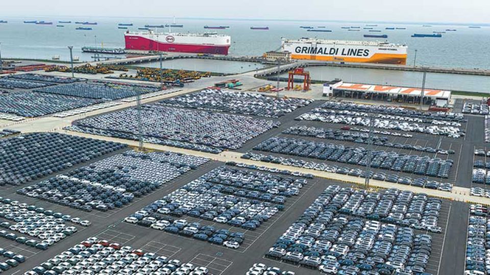 China’s auto exports top 1 million units for second straight month