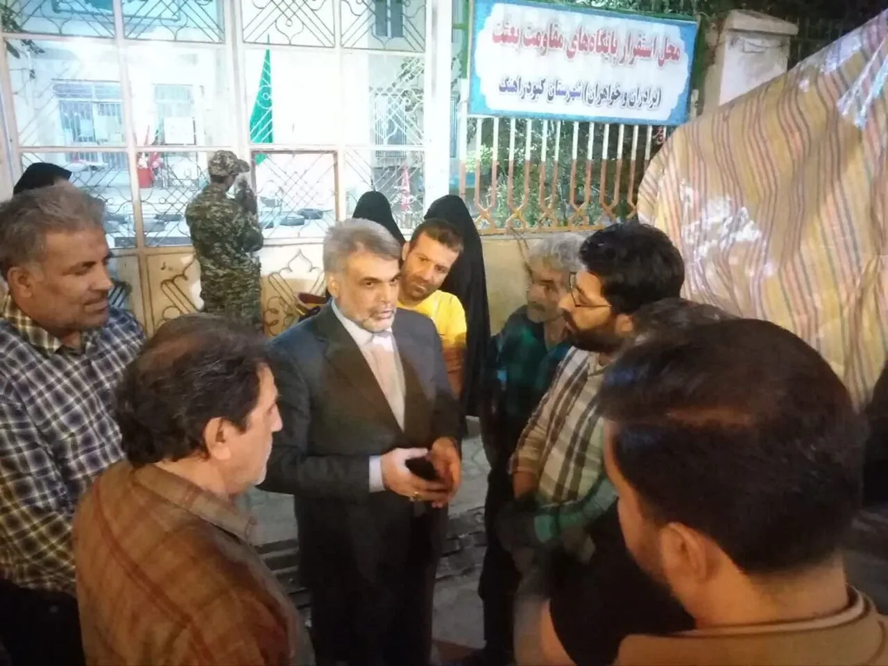 حضور توسلی در اجتماع شبانه «بیعت با ولایت» در شهرستان کبودراهنگ