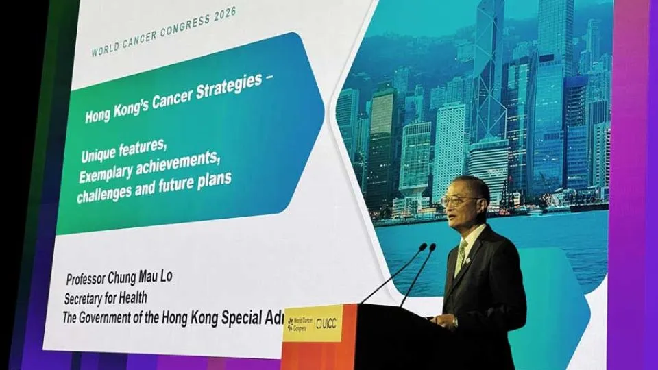Hong Kong making significant lifesaving progress against cancer, says health chief