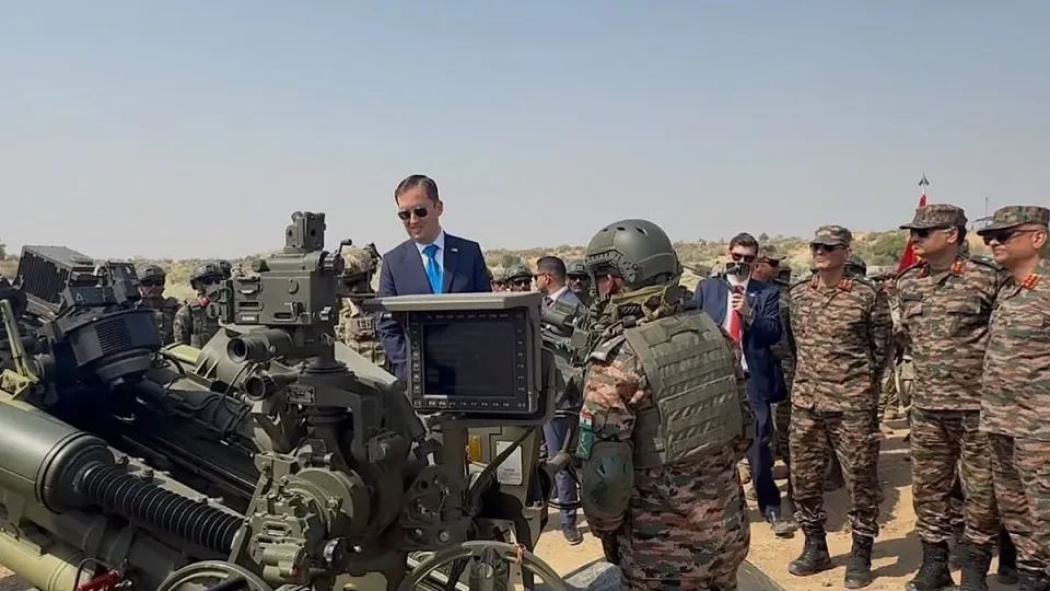 US Ambassador Sergio Gor witnesses India-US joint firepower demonstration in Rajasthan